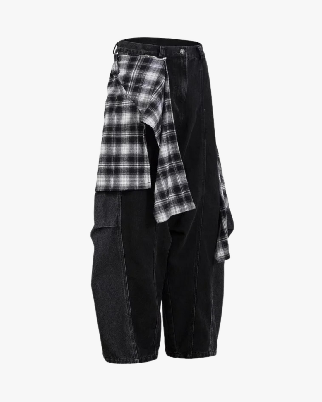 Grunge Layered Jeans