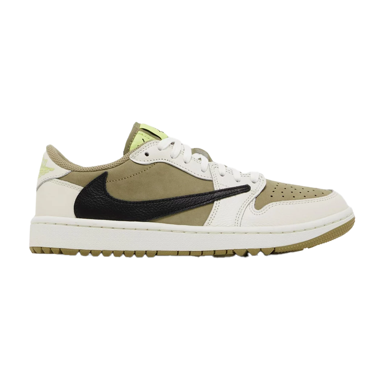 Travis Scott x Air Jordan 1 Low Golf 'Neutral Olive'