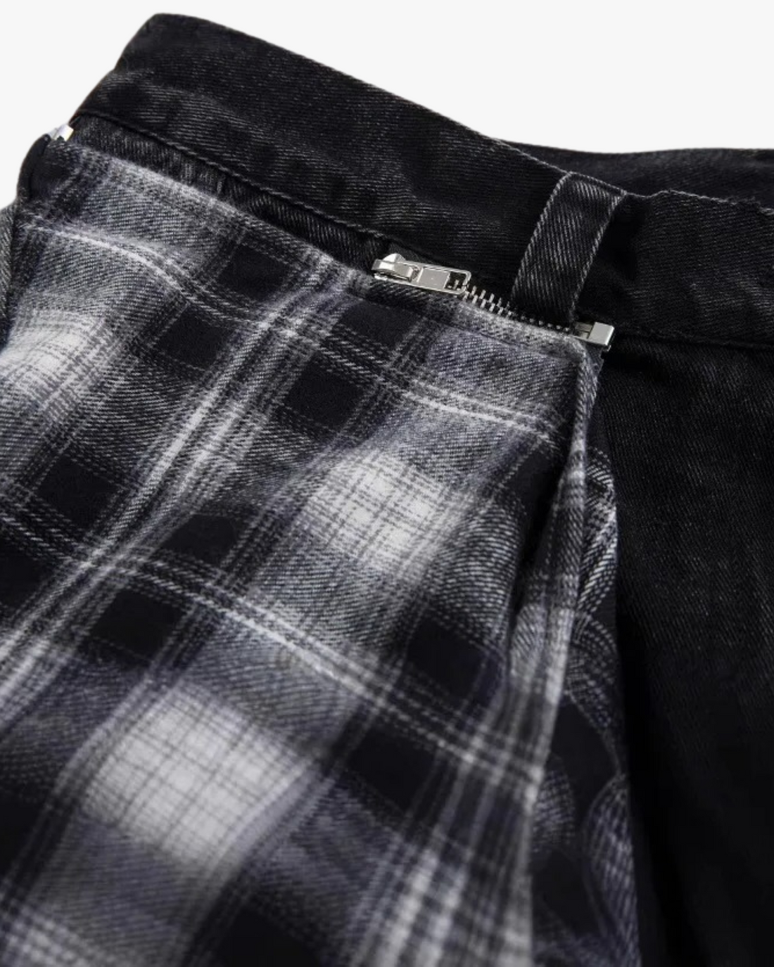 Grunge Layered Jeans