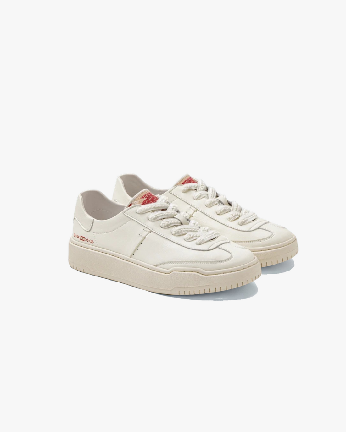 Heritage Canvas Leather Low Sneakers