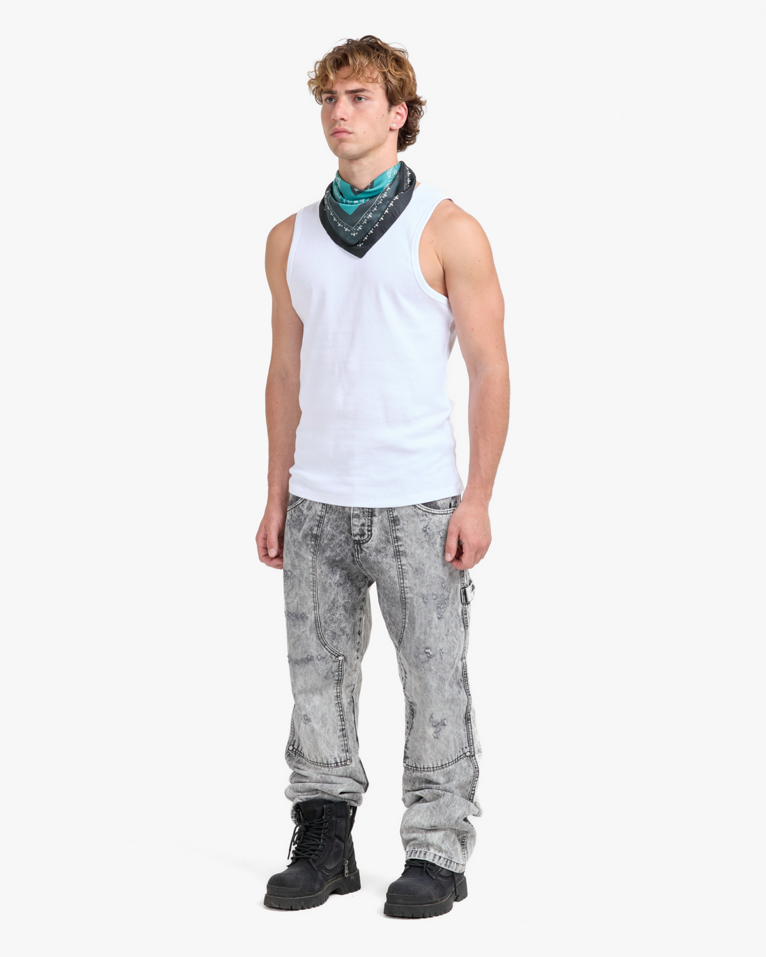 "FIELD UNIT" Grey Carpenter Pants