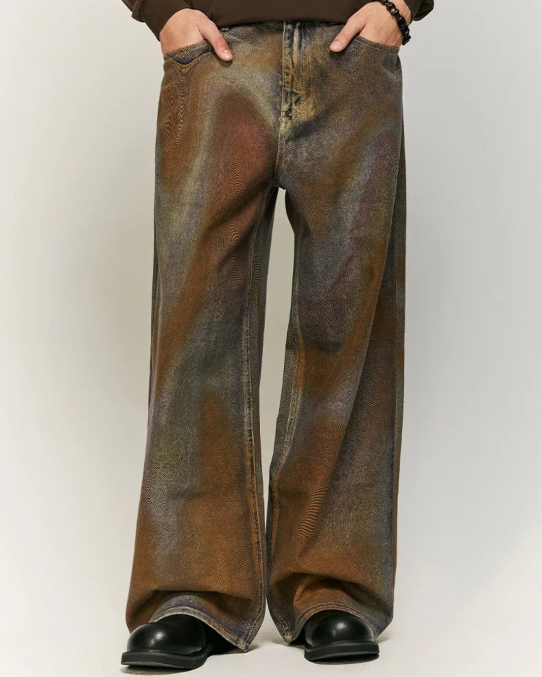 Just Rust-effect denim