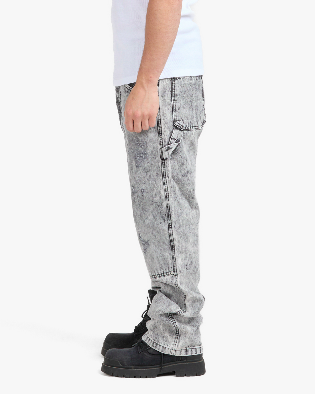 "FIELD UNIT" Grey Carpenter Pants