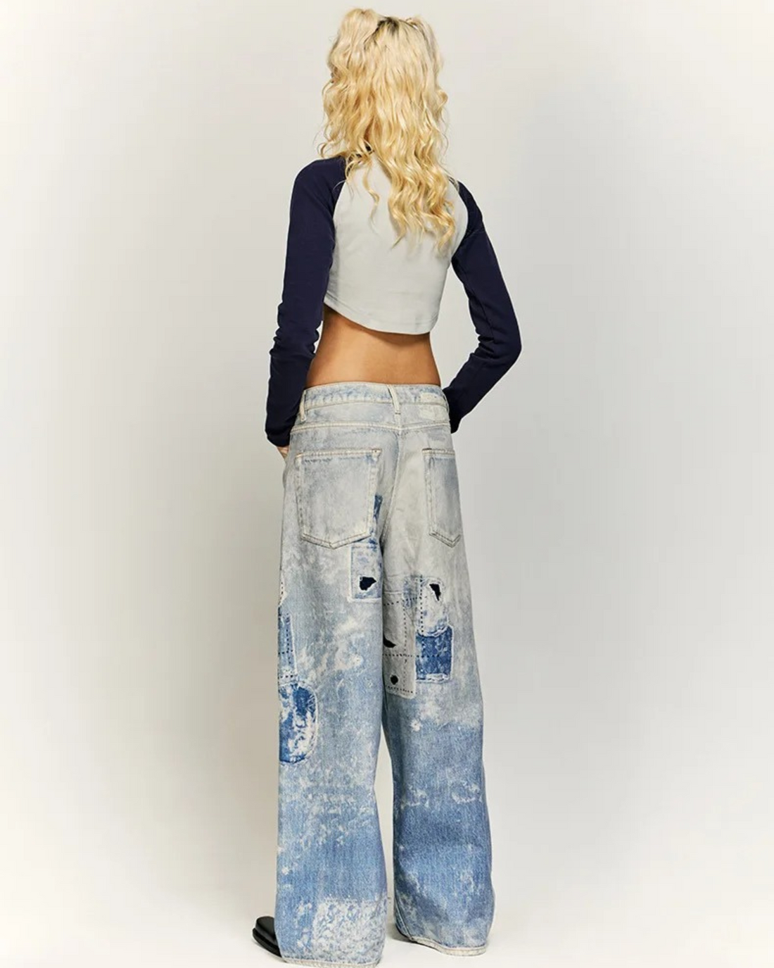 Digital Tie-Dye Denim Unisex