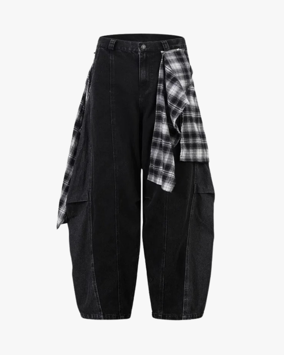 Grunge Layered Jeans