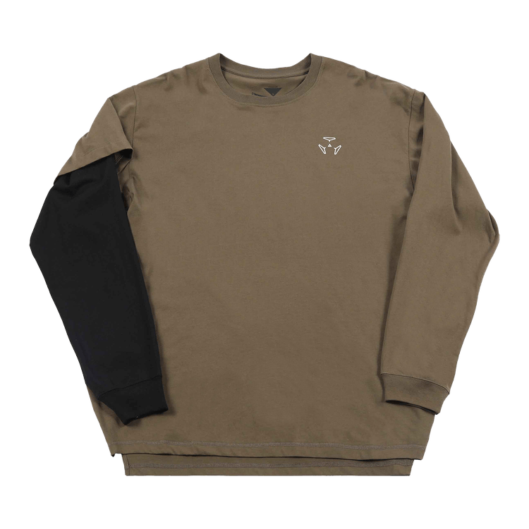 Acronym Long-Sleeve T-Shirt 'RAF Green/Black'