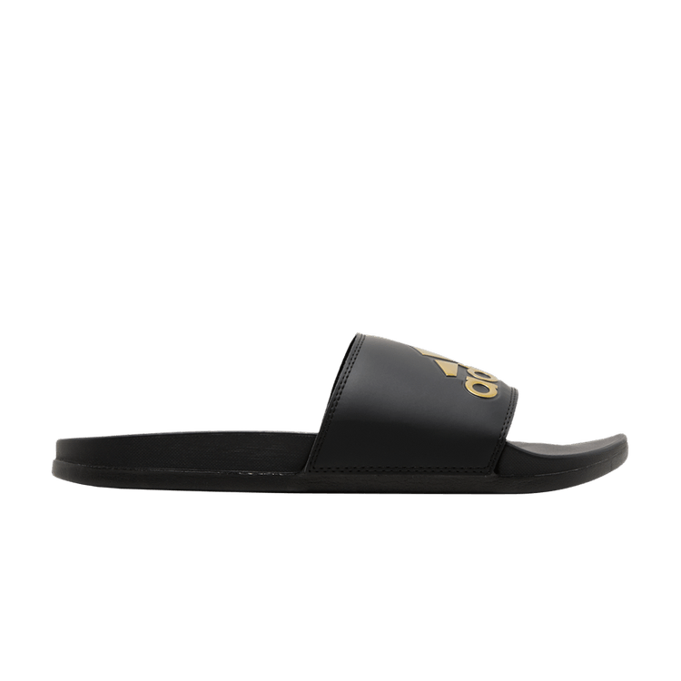 Adilette Comfort Slide 'Black Gold Metallic'