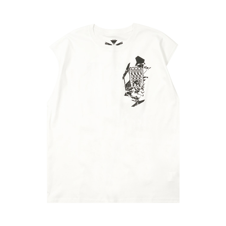 Acronym Supima Cotton Sleeveless Tee 'White'