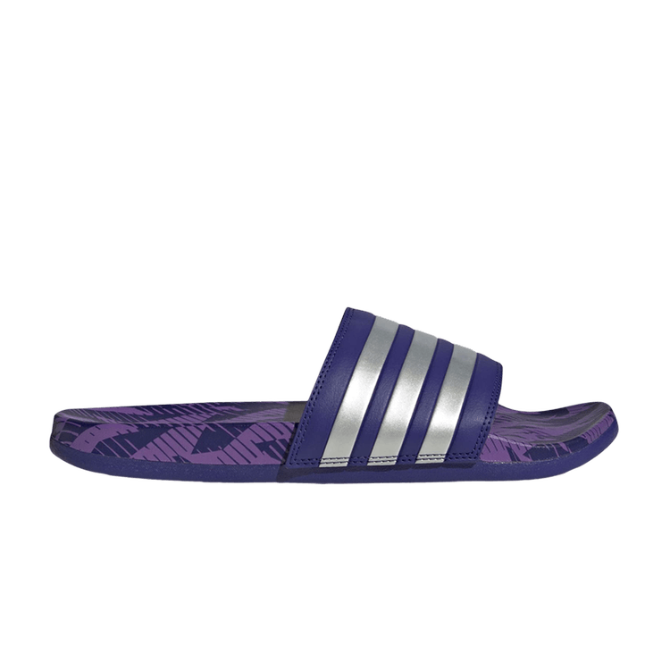 Adilette Comfort Slide 'Legacy Indigo Silver Metallic'