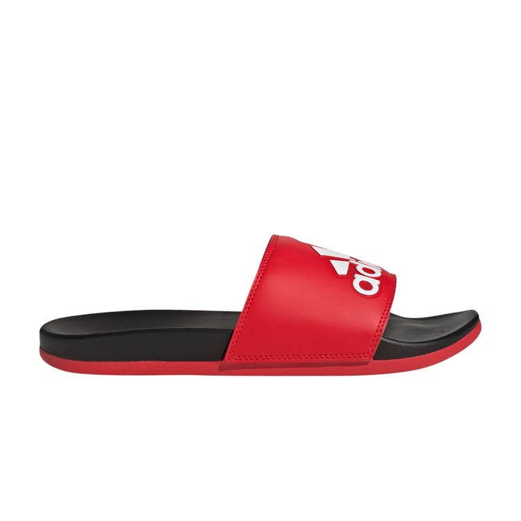 Adilette Comfort Slide 'Vivid Red Black'