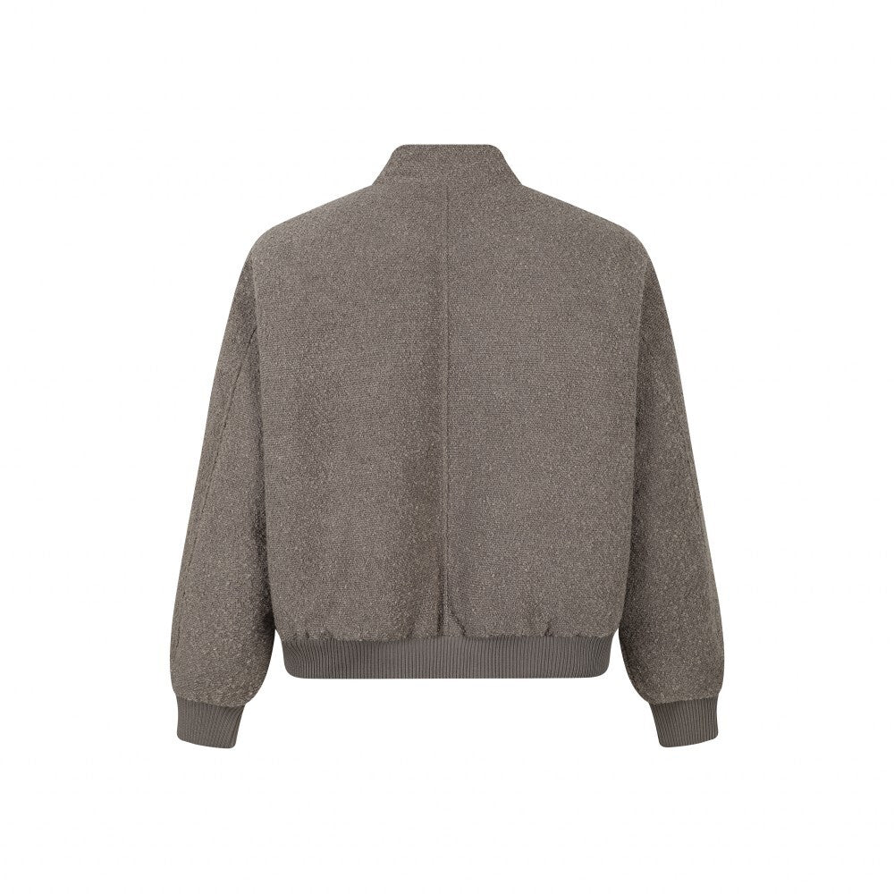 Omirad Textured Star Bomber Jacket