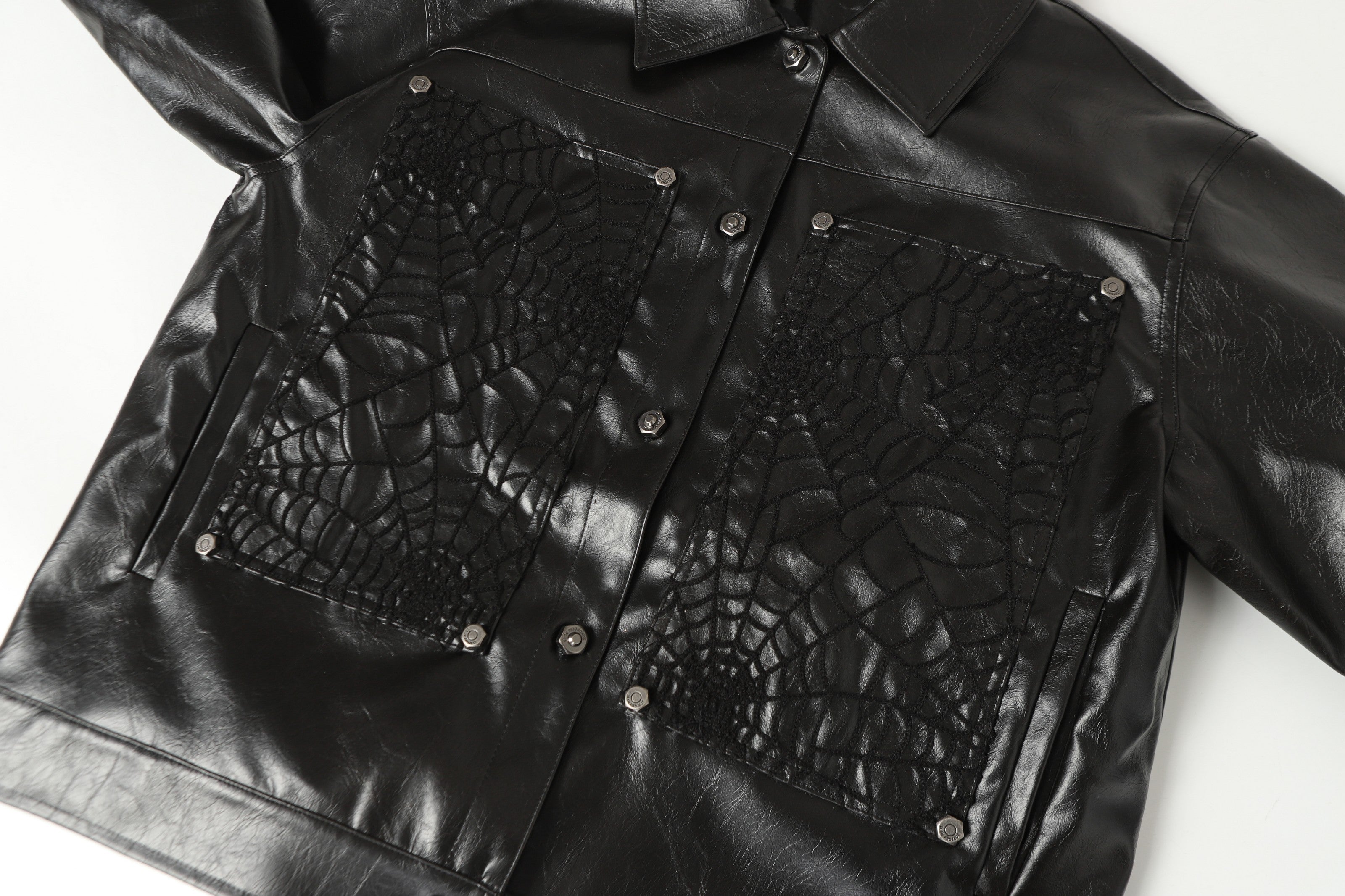 Omirad Web Embossed PU Jacket