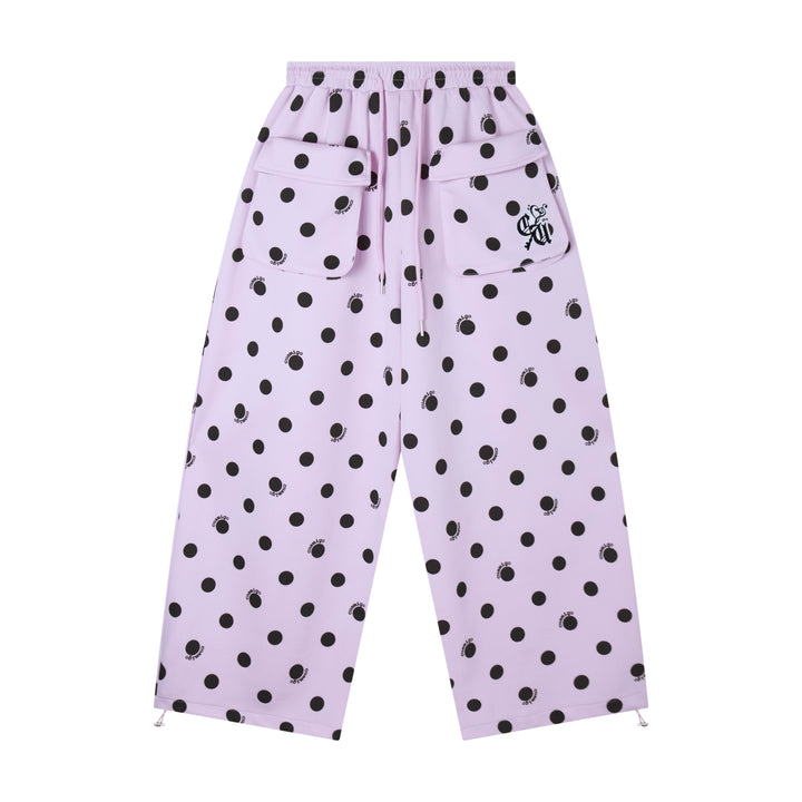 Omirad “Polka Cargo” Wide-Leg Pants