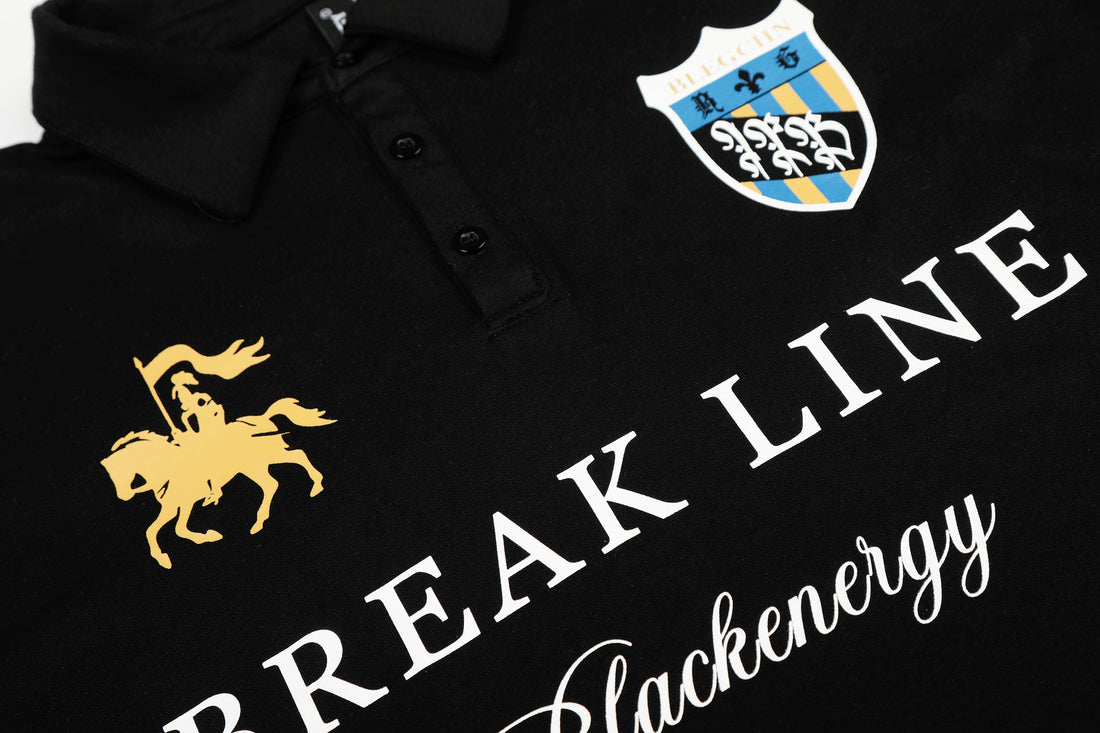 Omirad Break Line Graphic Polo