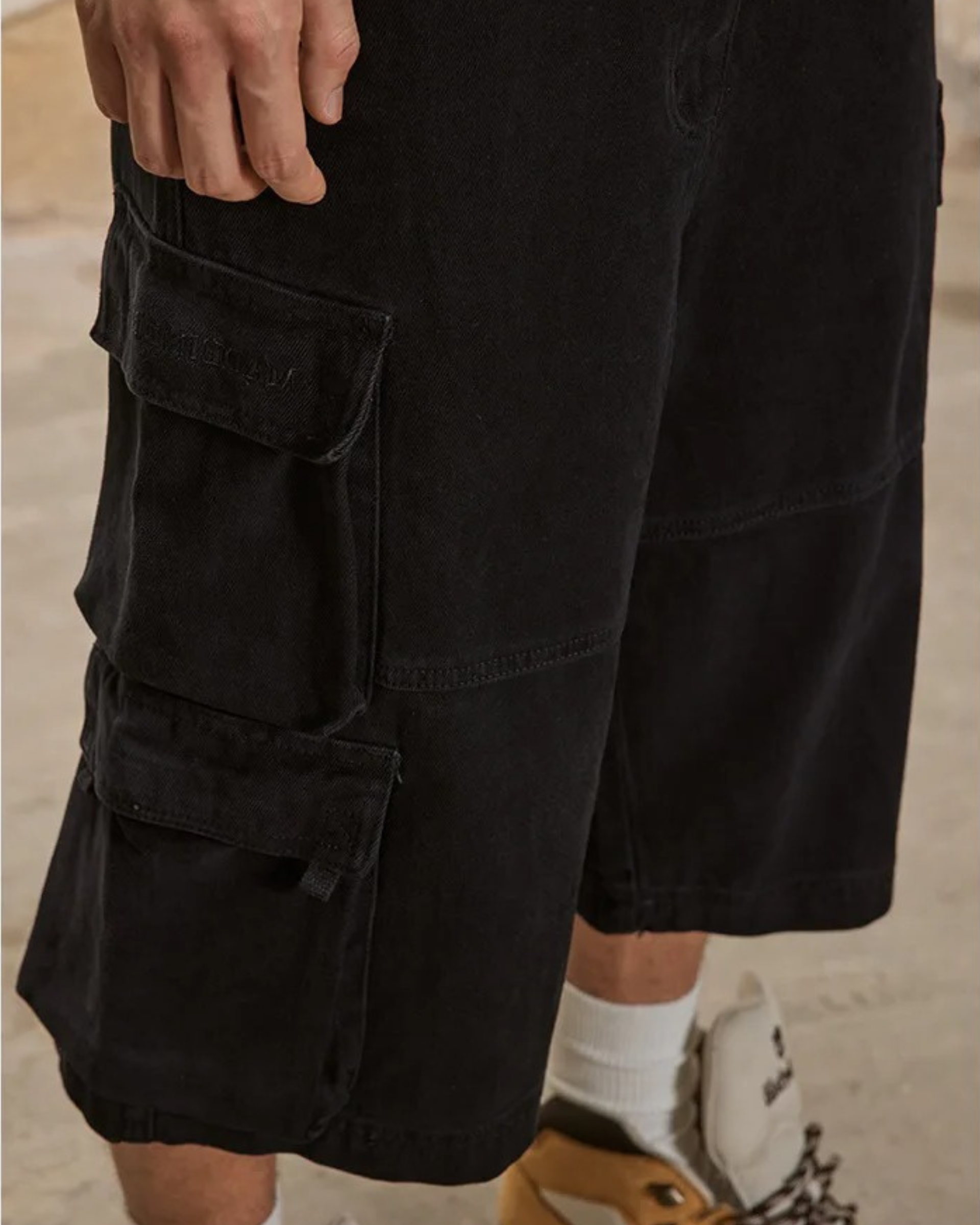 Blackout Cargo Shorts