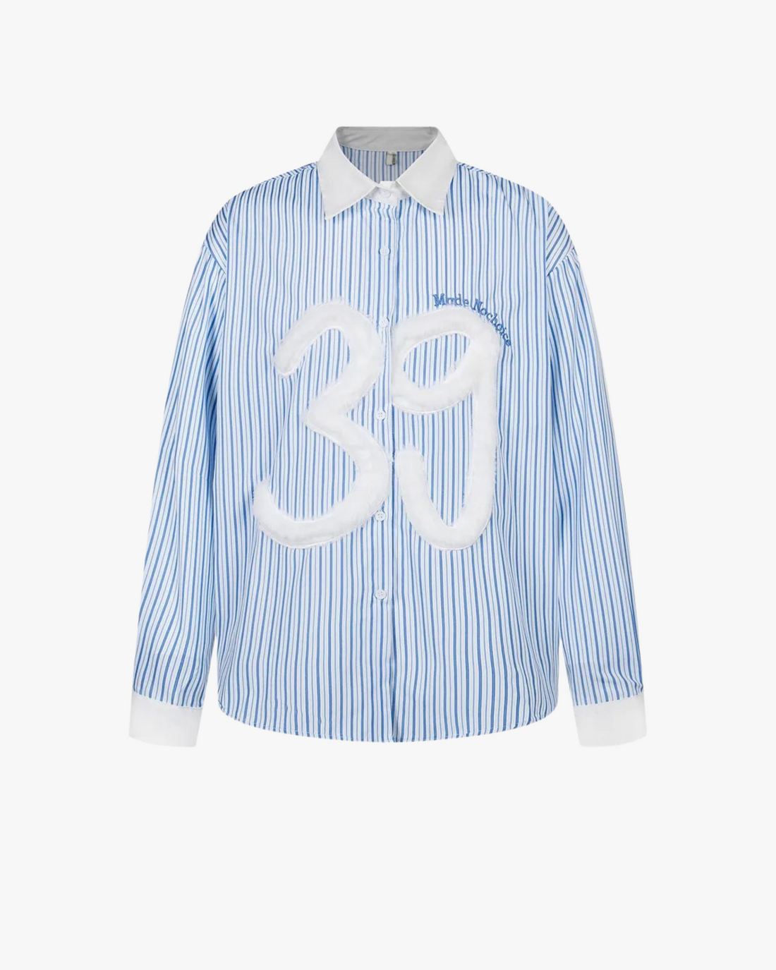 Stripe Shirt – 39 Chenille Embroidery
