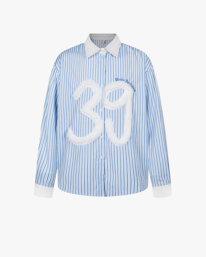 Stripe Shirt – 39 Chenille Embroidery