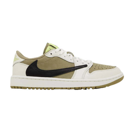 Travis Scott x Air Jordan 1 Low Golf 'Neutral Olive'