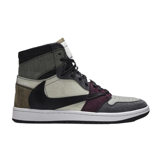 The Shoe Surgeon x Air Jordan 1 High 'Travis Scott Earth Tone Scrap Leather'