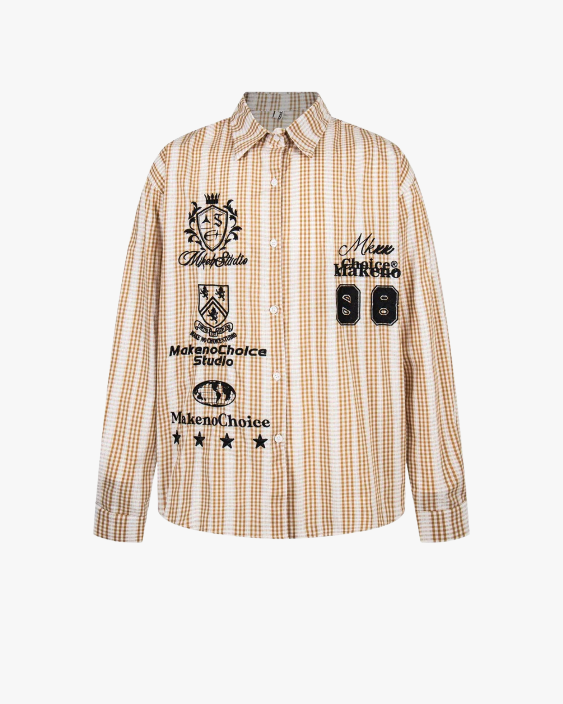 Oversized Crest Shirt