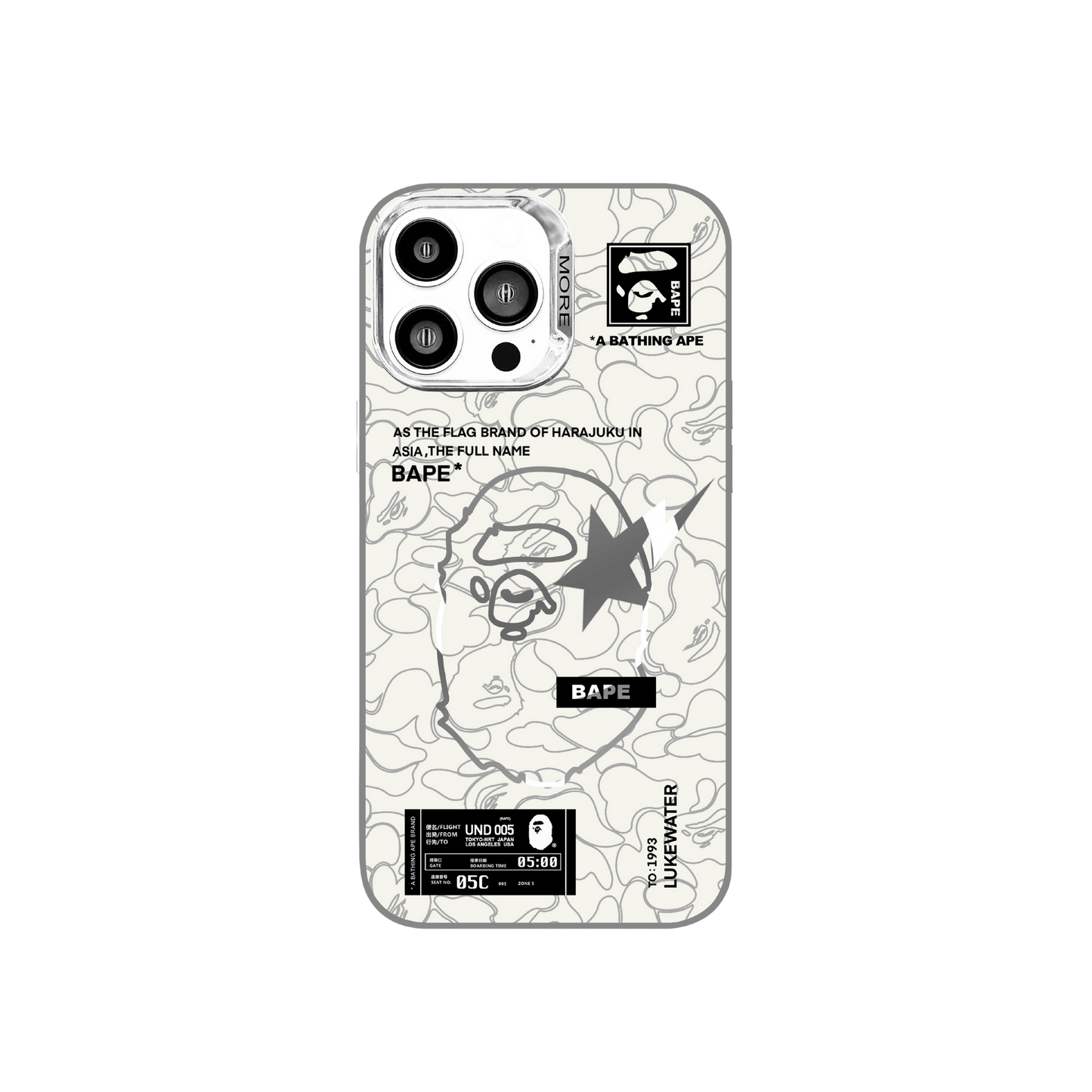 Graphic Magsafe Phone Case | Monkey Star