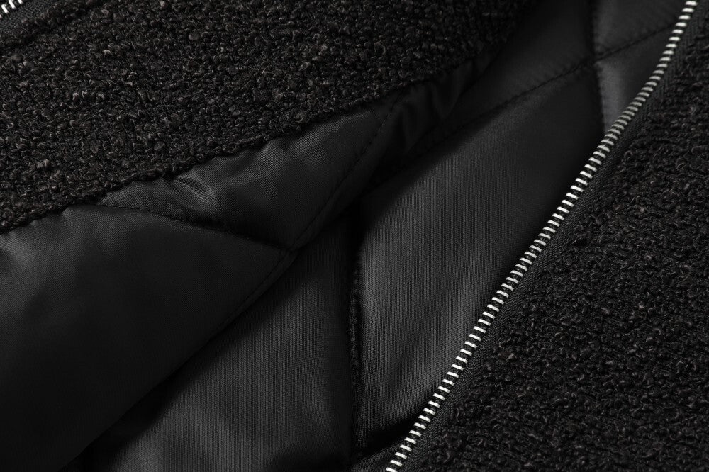 Omirad Textured Star Bomber Jacket