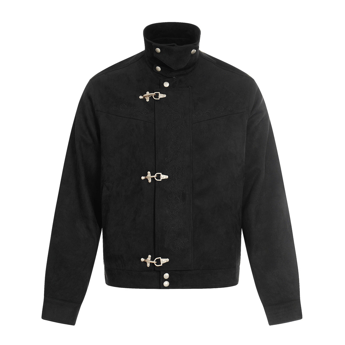Omirad Toggle-Closure Embroidered Jacket