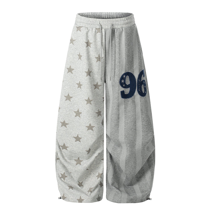 Omirad 96 Star Stripe Wide-Leg Sweatpants