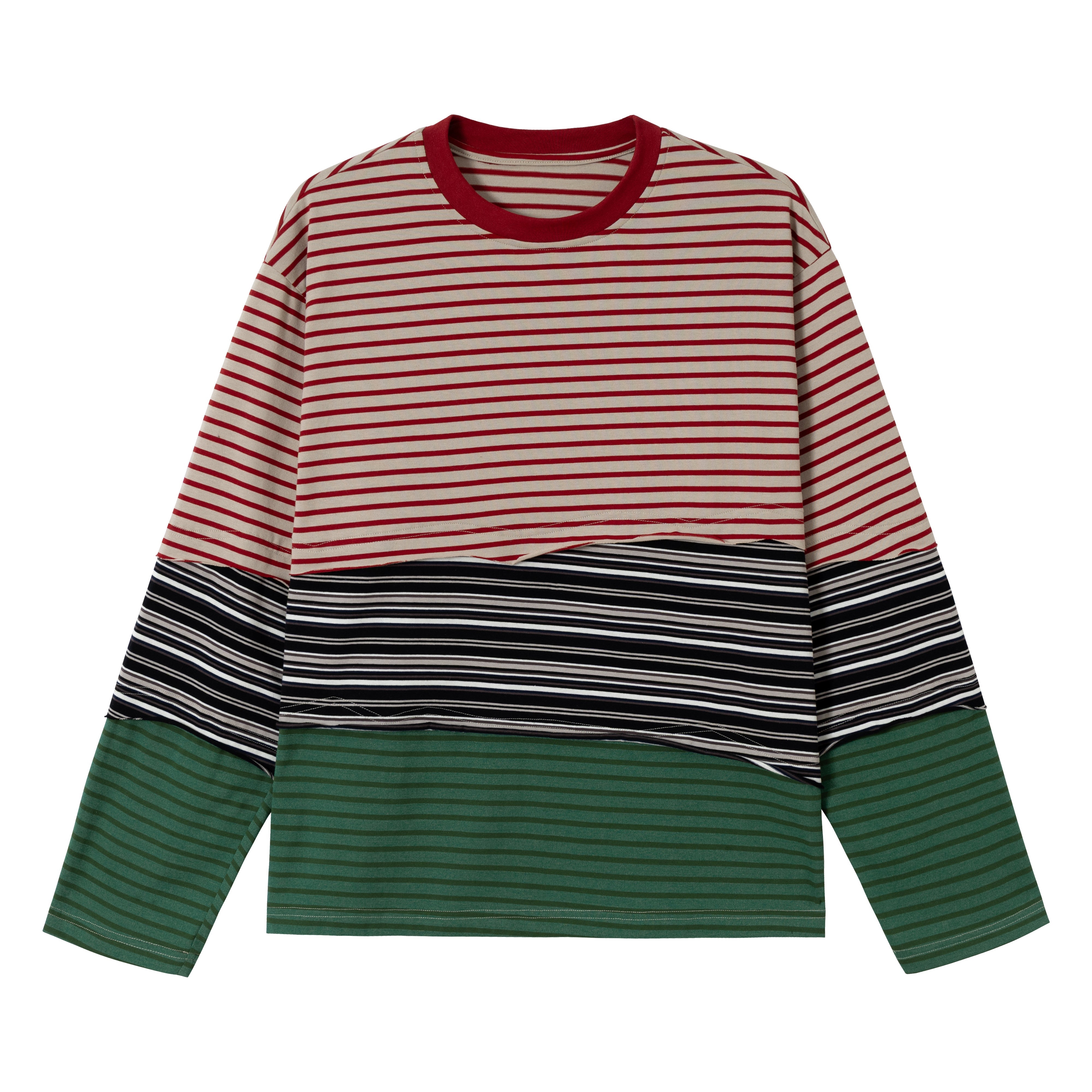 Omirad Striped Long Sleeve Tee