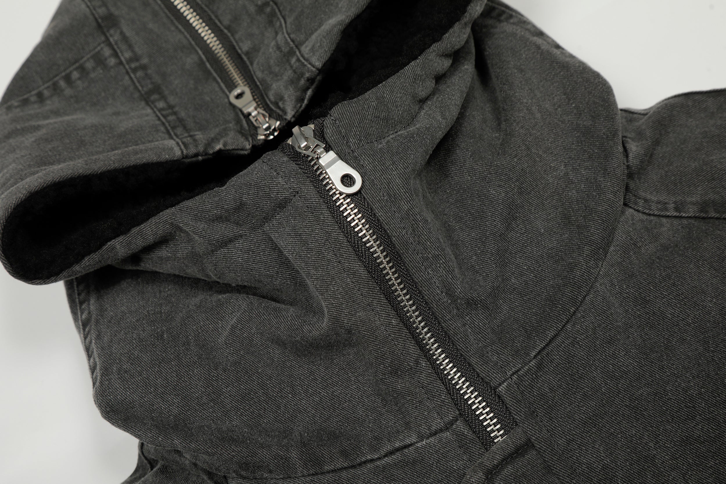 Omirad Washed Utility Hooded Jacket
