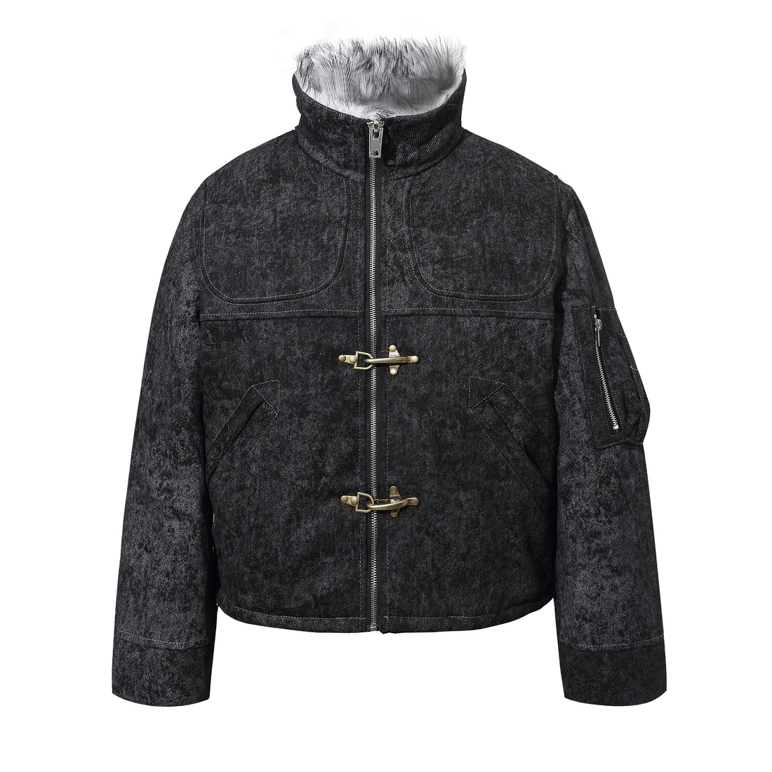 Omirad Vintage Toggle Cotton Jacket