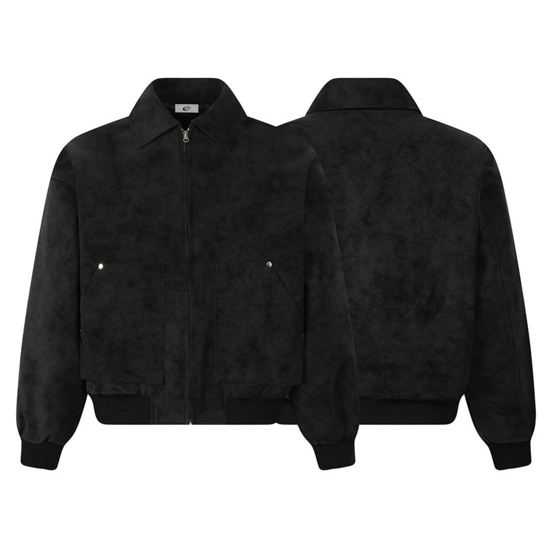 Omirad Vintage Suede Texture Jacket