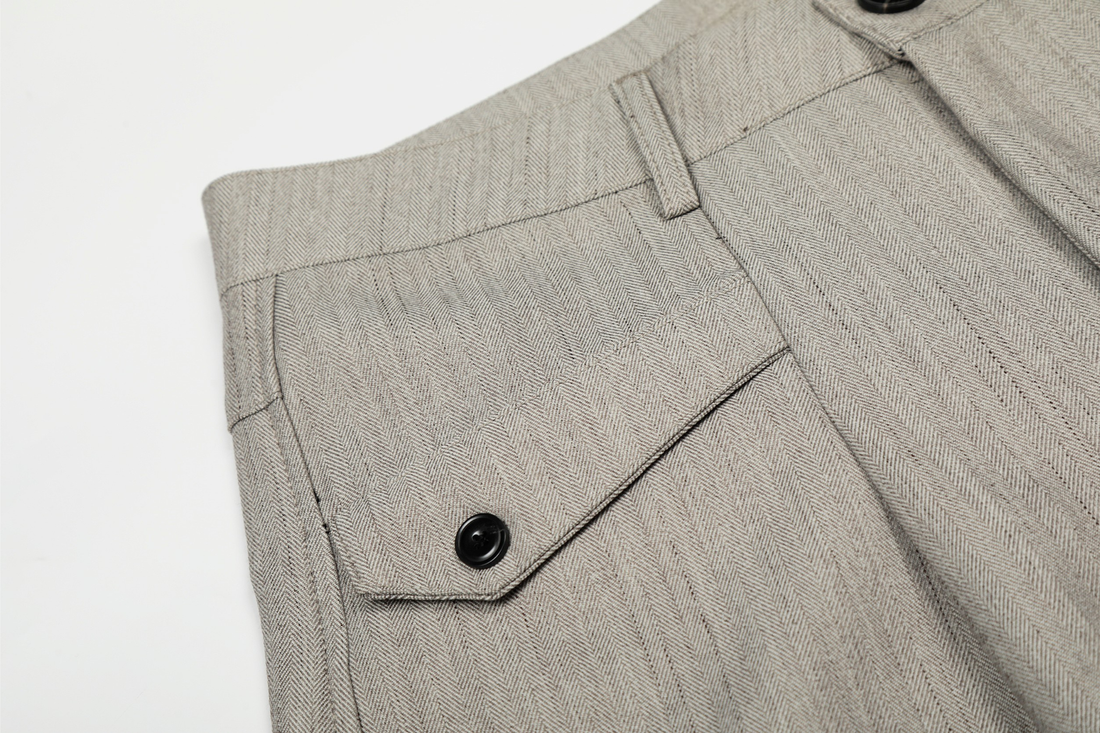 Omirad Wide-Leg Tailored Pants