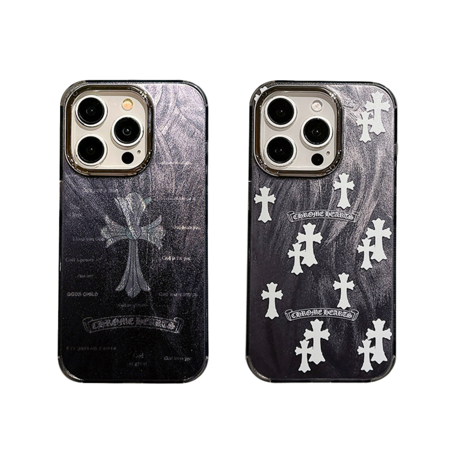 Aurora Phone Case Bundle | Reflective Star Black & Reflective Star White