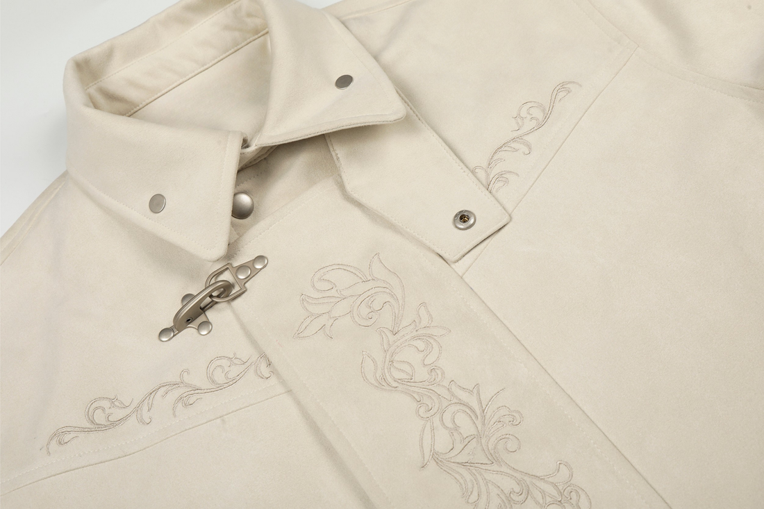 Omirad Toggle-Closure Embroidered Jacket