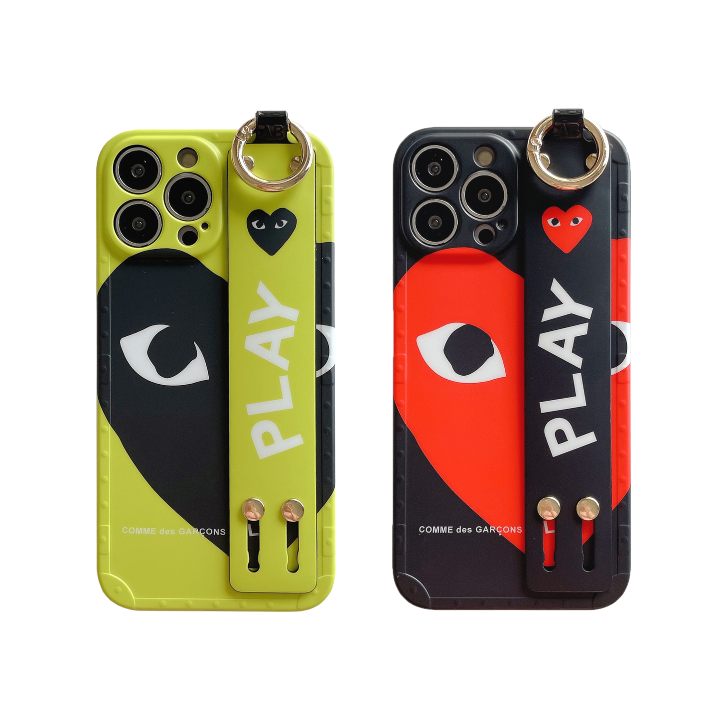 Band Phone Case Bundle | Heart Black & Heart Yellow