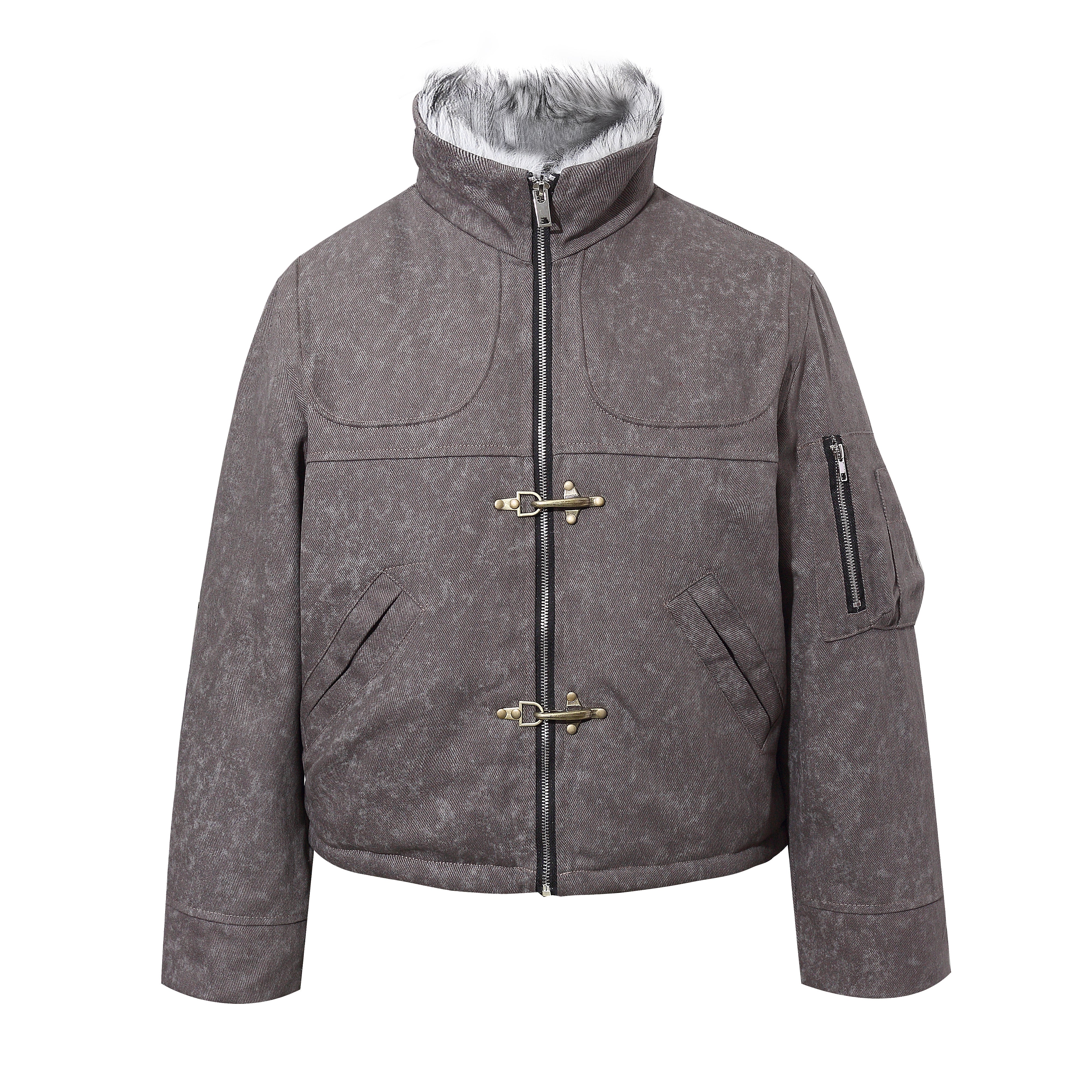 Omirad Vintage Toggle Cotton Jacket