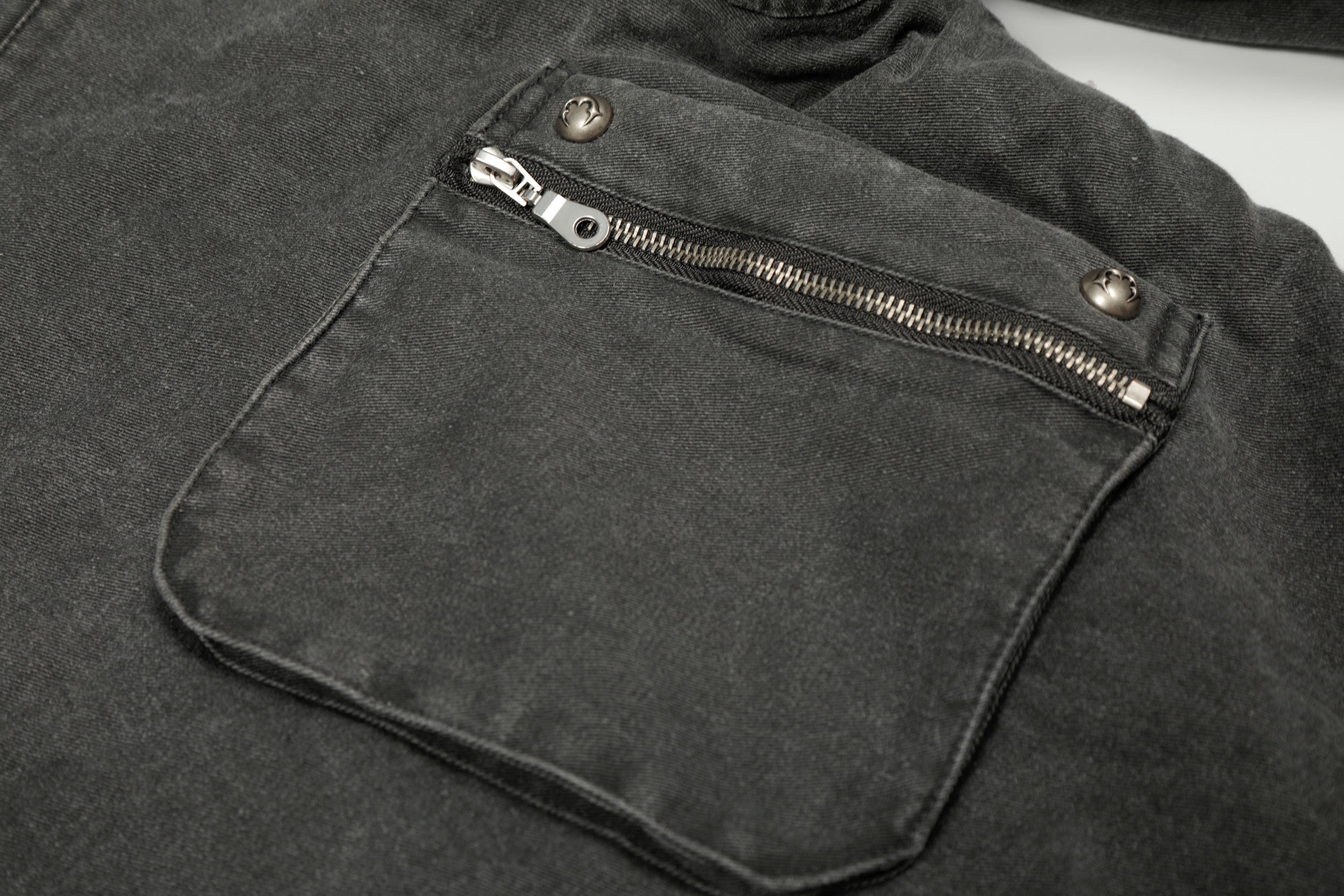 Omirad Washed Utility Hooded Jacket