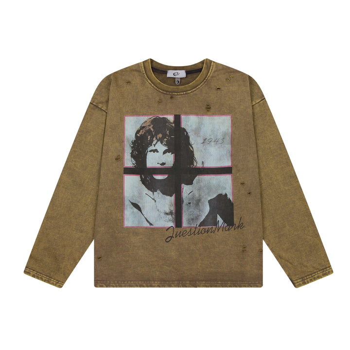 Omirad Vintage Graphic Long Sleeve Tee