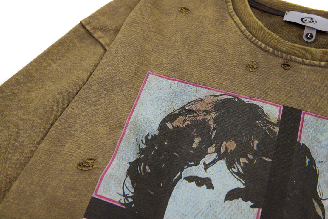 Omirad Vintage Graphic Long Sleeve Tee