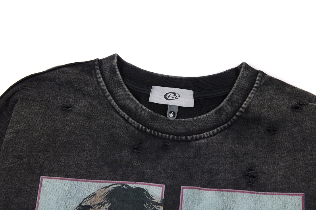 Omirad Vintage Graphic Long Sleeve Tee