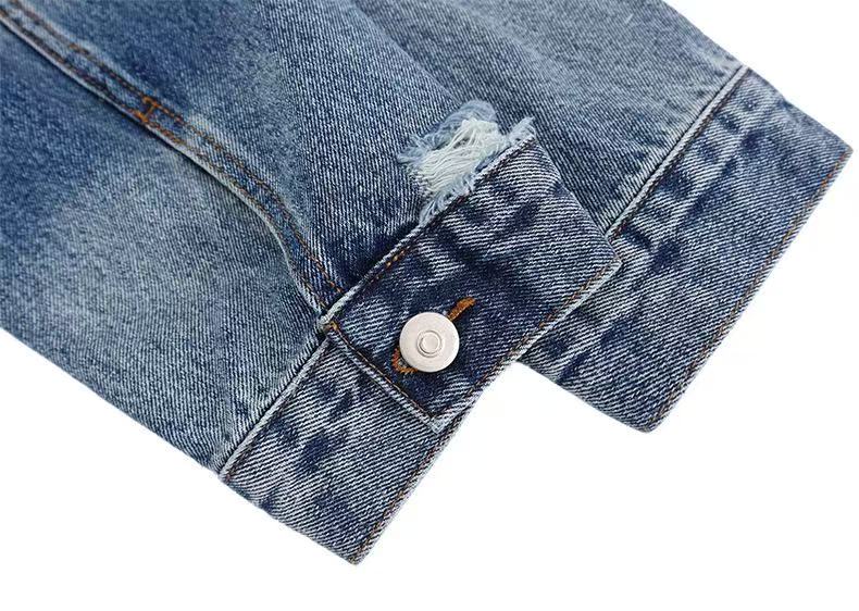 Omirad Vintage Patch Denim Jacket