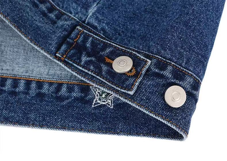 Omirad Vintage Patch Denim Jacket