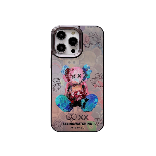 Graphic Phone Case | Sitting Doll Pink