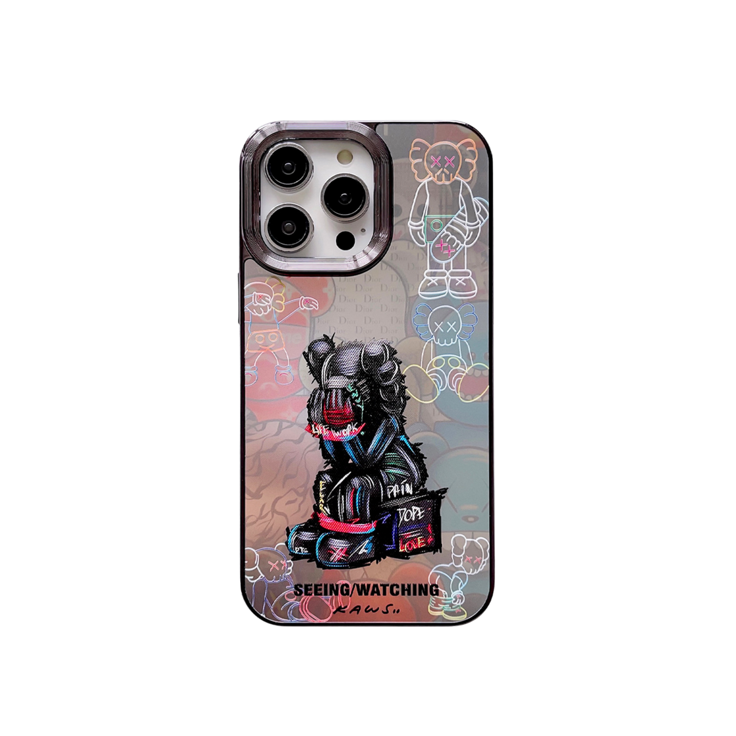 Graphic Phone Case | Sitting Doll Black