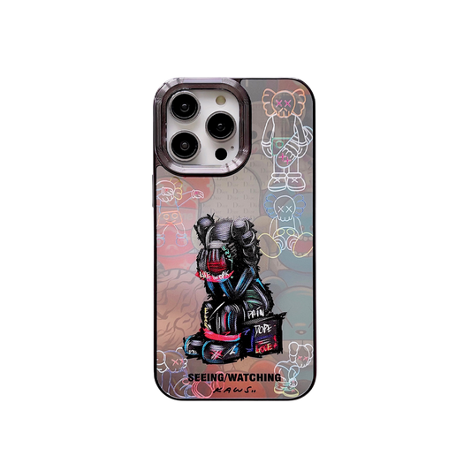 Graphic Phone Case | Sitting Doll Black