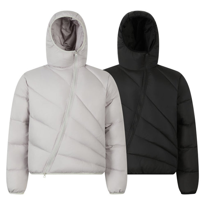 Omirad Asymmetric Zip Puffer Jacket