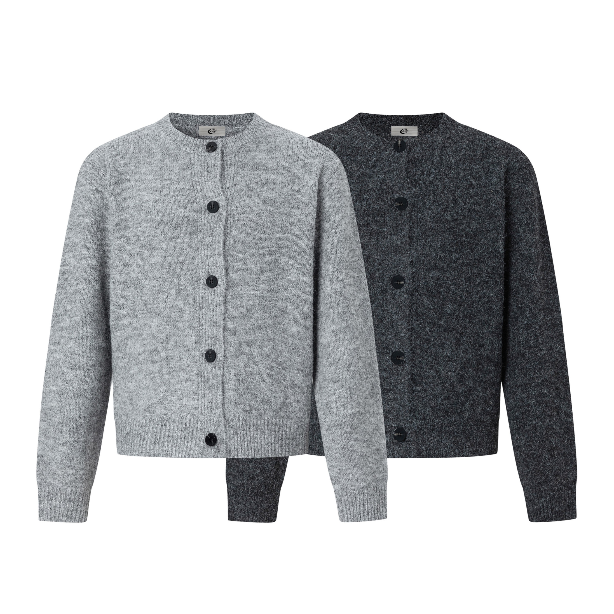Omirad Minimal Wool Blend Knit Cardigan