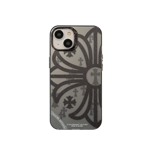 Graphic Phone Case | Crosses Translucent