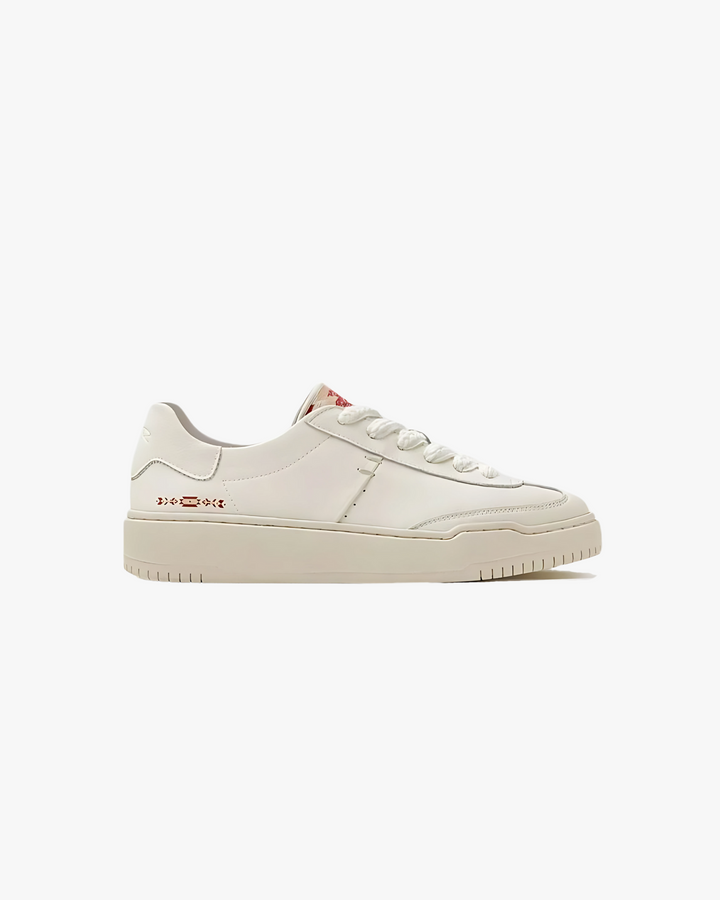 Heritage Canvas Leather Low Sneakers